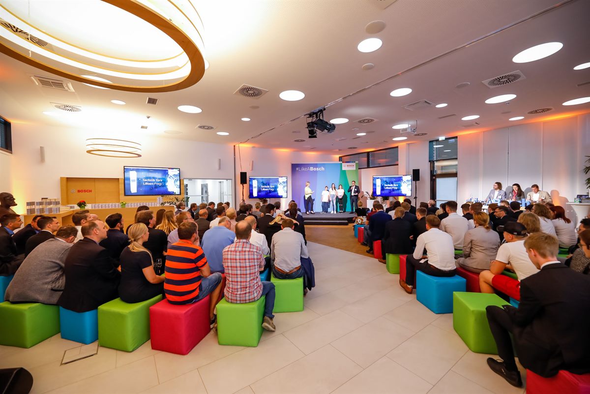 Erstmals fand die Technik fürs Leben-Preisverleihung im Bosch Engineering Center in Linz statt