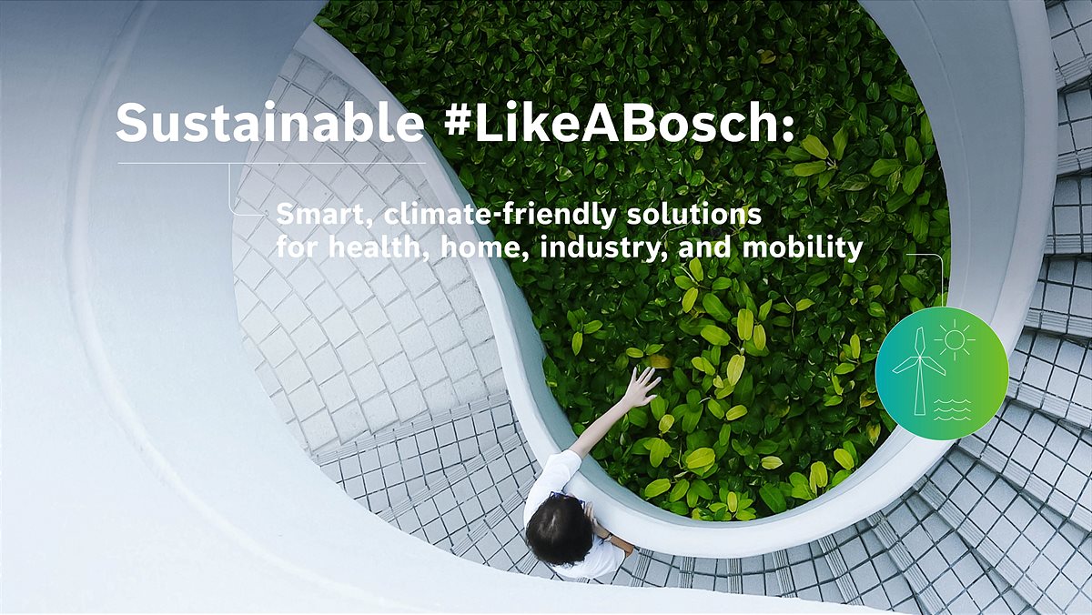 #BoschCES 2021: Sustainable #LikeABosch