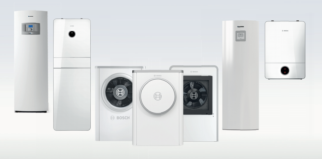 Mit einer breiten Produktpalette in herausragender Qualität deckt Bosch die gesamte Bandbreite an Wärmepumpen ab.