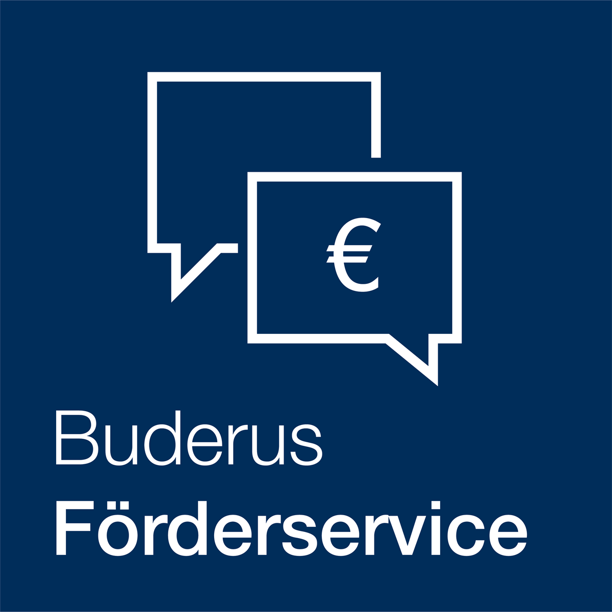 Der Förderservice umfasst die Recherche aller verfügbaren Fördermittel für das geplante neue Buderus Heizsystem. 