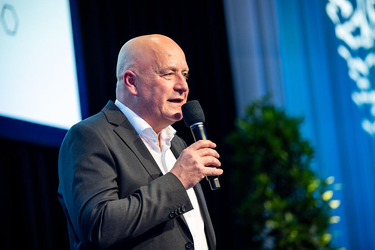 Im Bild: Helmut Weinwurm, Bosch Österreich-Chef und Gastgeber der Preisverleihung