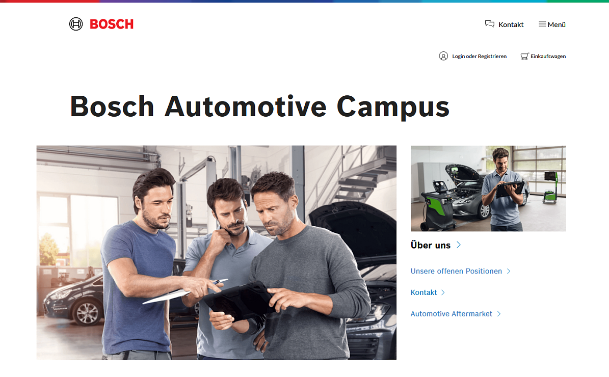 Erreichbar ist der Bosch Automotive Campus unter der Internet-Adresse www.automotive-campus.com  