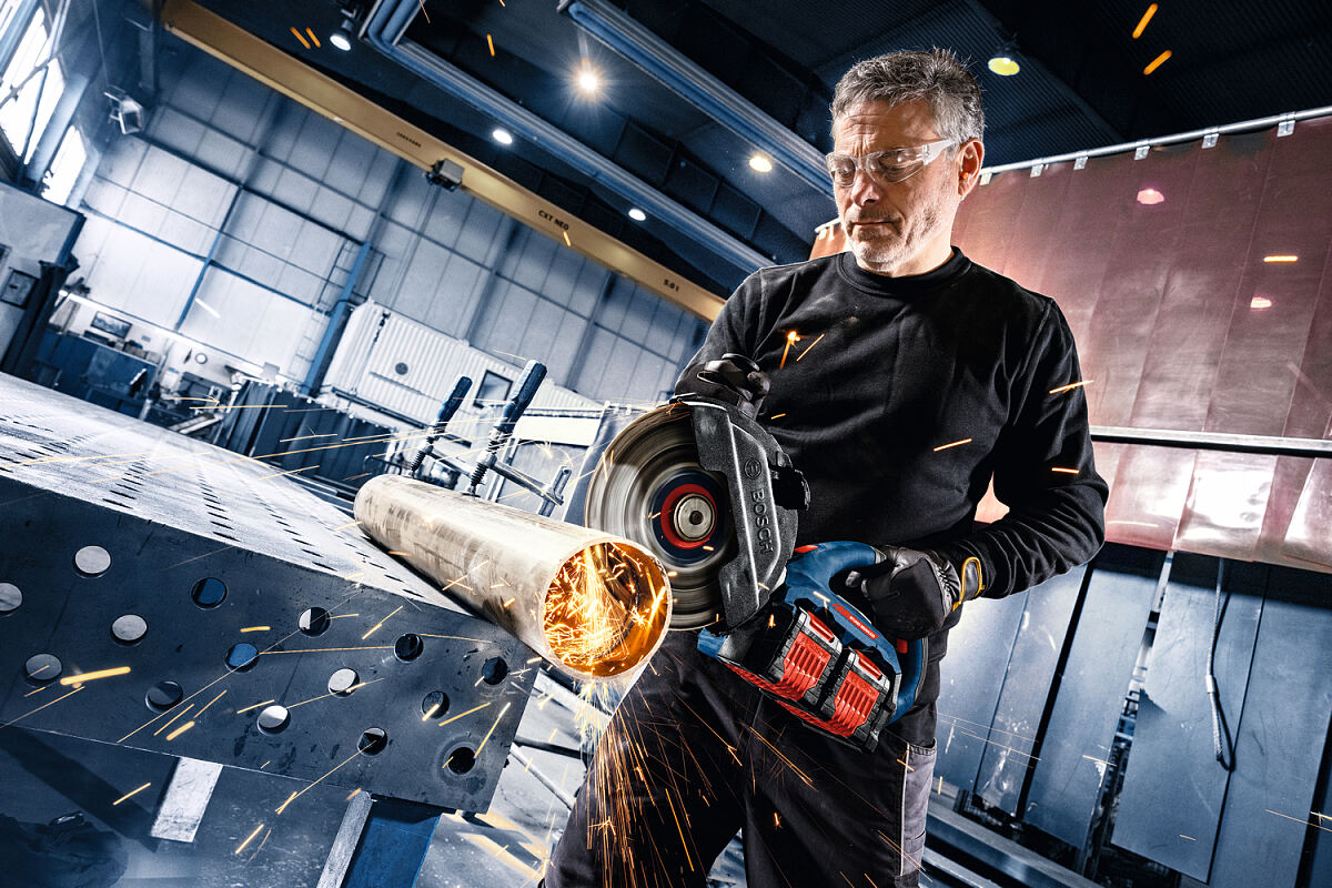 Drei Akku-Winkelschleifer für anspruchsvolle Profis