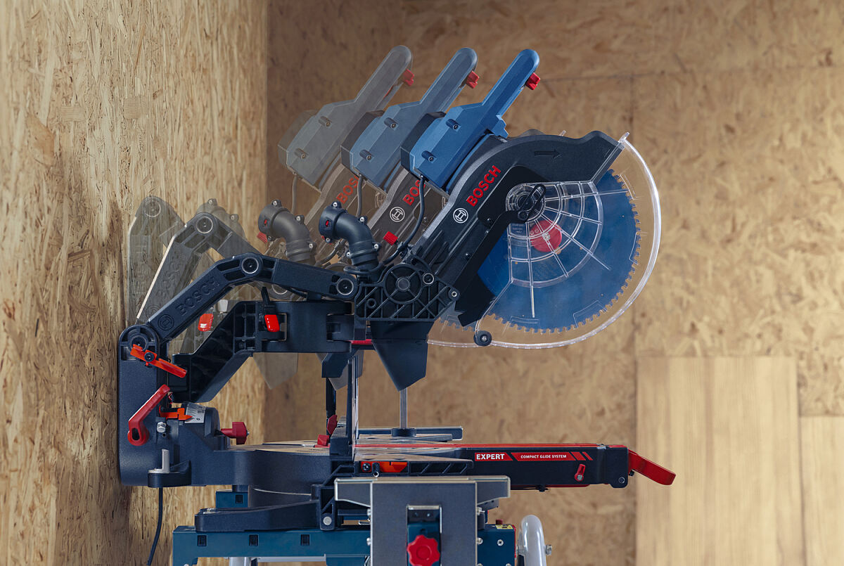 EXCM341-305GD: Miter Saw with Compact Glide System