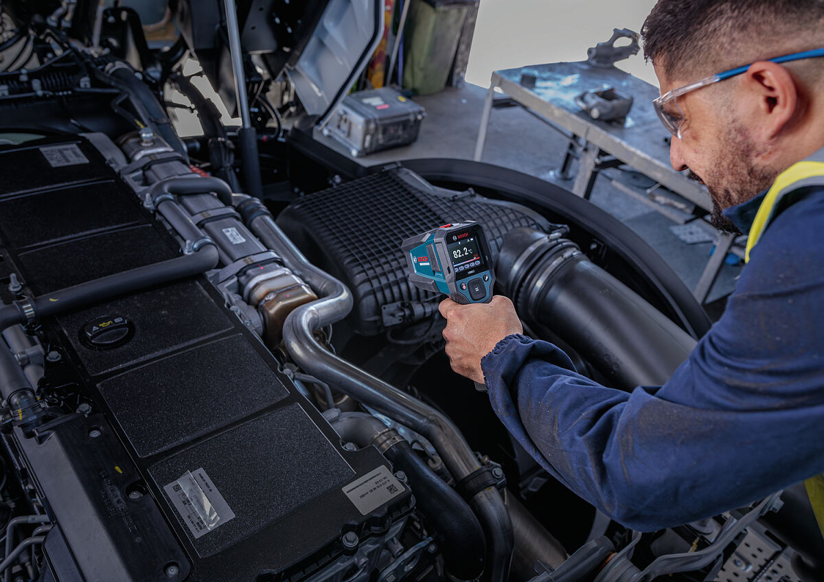 Bosch erweitert sein Sortiment für Messwerkzeuge um zwei neue Infrarot-Thermometern