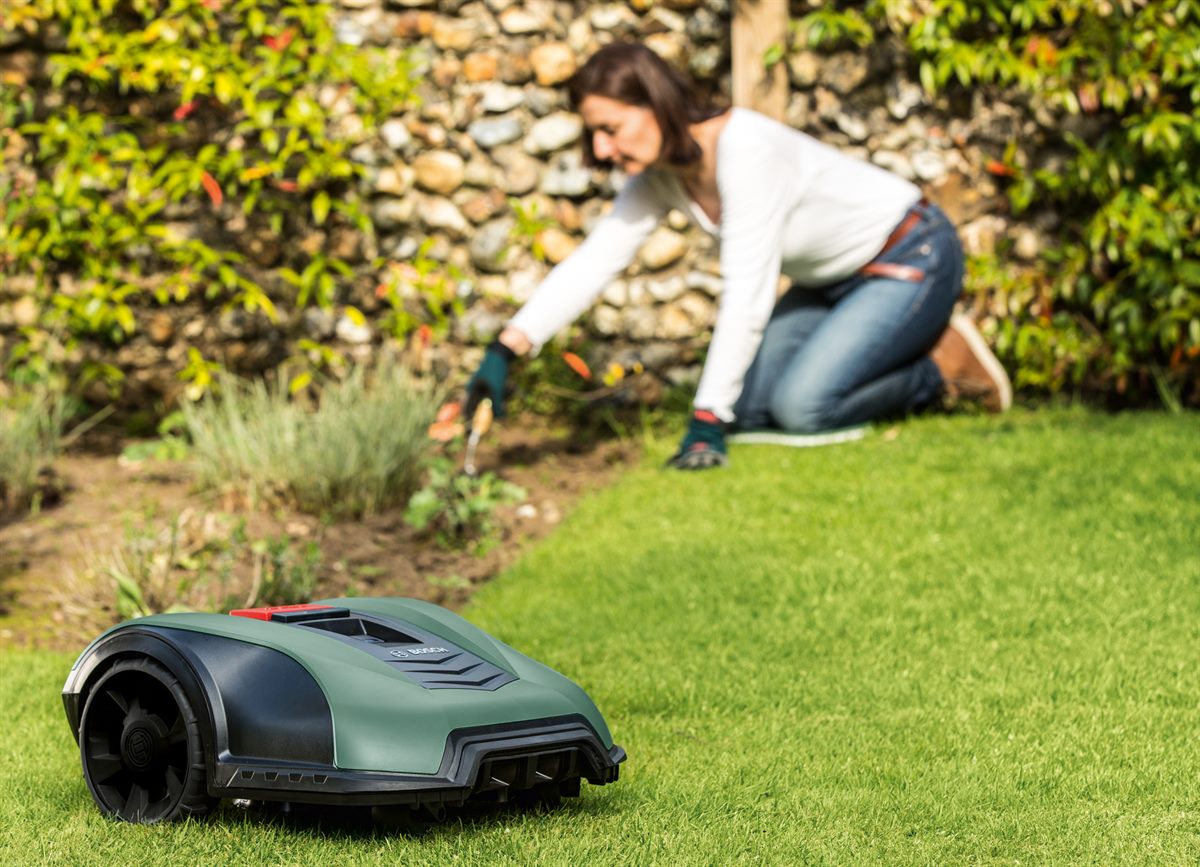 Einzigartig durch autonome Vermessung der Rasenfläche