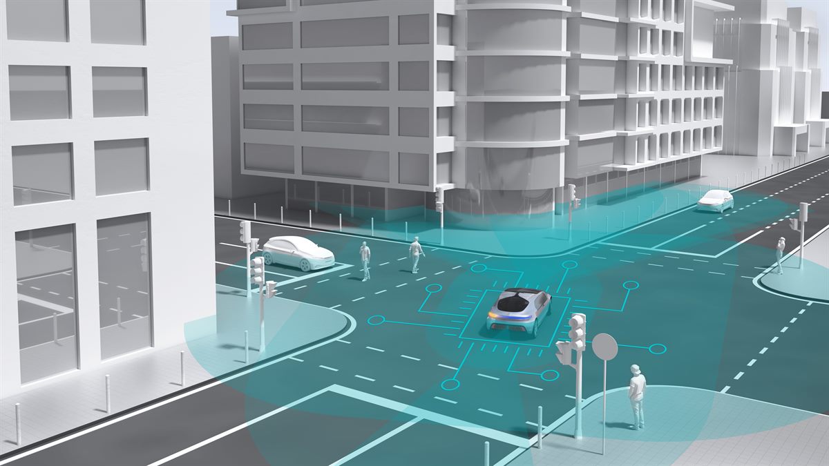 Ein Anwendungsgebiet der künstlichen Intelligenz (KI) ist das automatisierte Fahren. Durch den Einsatz von KI soll die Zahl der Unfälle reduziert werden.