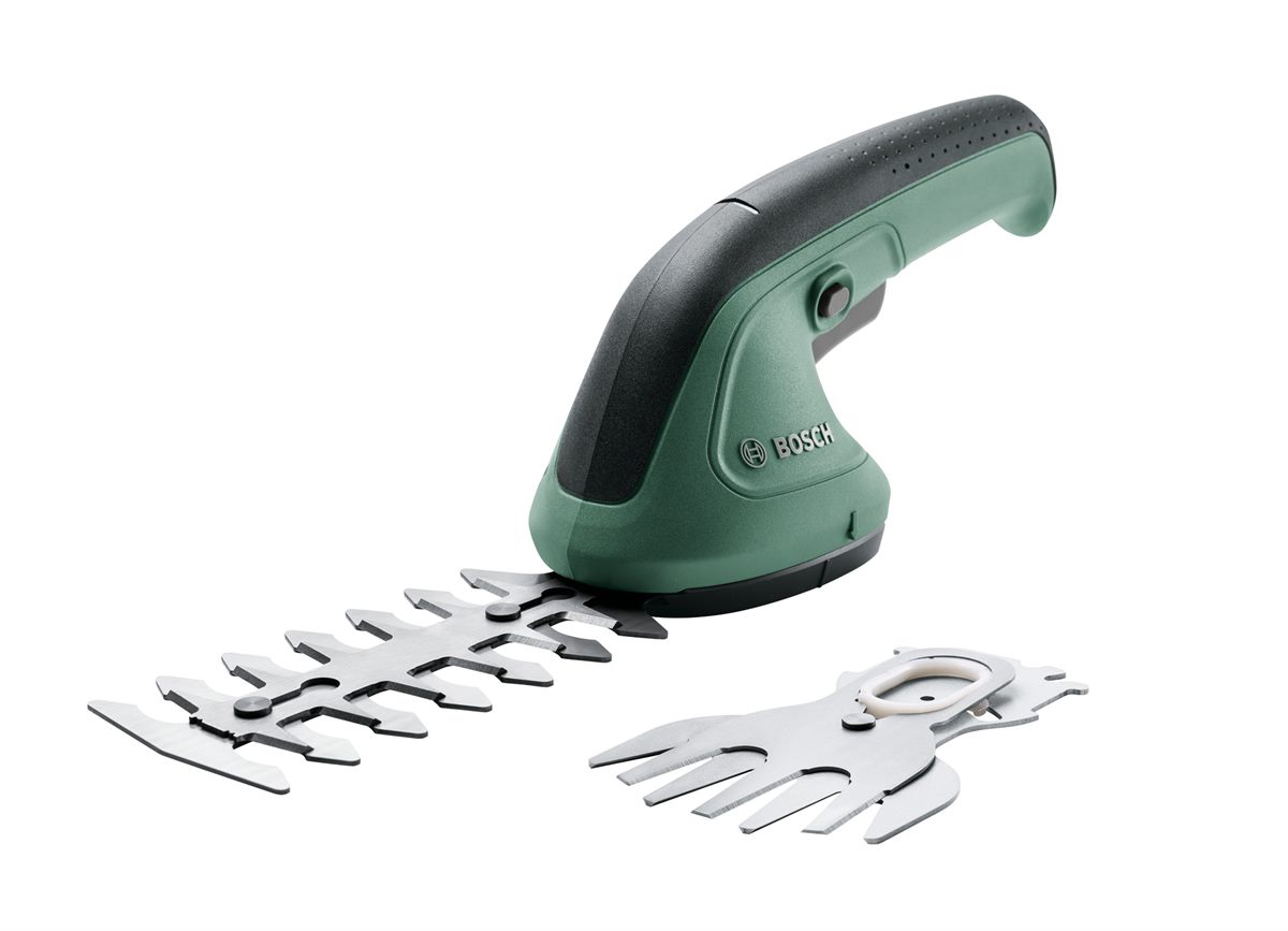 Sträucher und Rasenkanten exakt in Form bringen: Neue Bosch Strauch- und Grasschere EasyShear