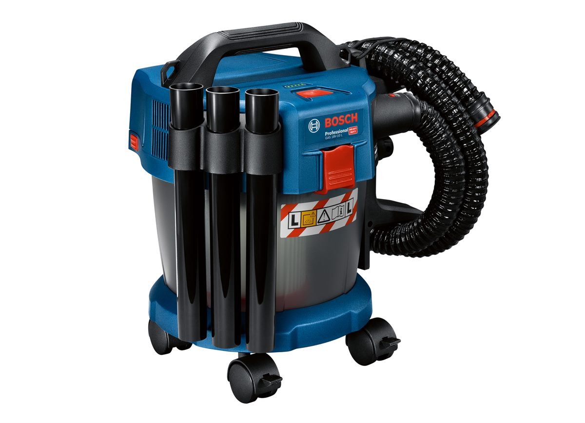 Noch besserer Nass-Trockensauger durch Verwender-Feedback: GAS 18V-10 L Professional von Bosch für Profis