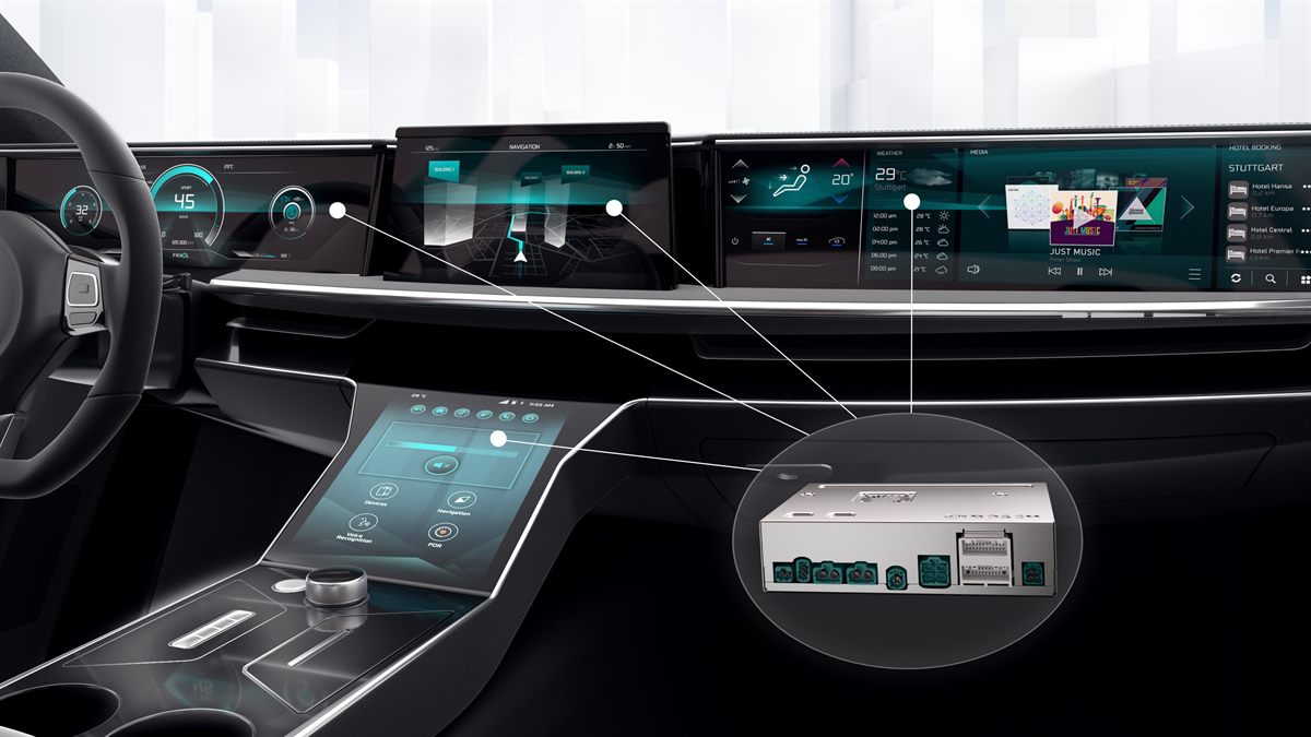 Leistungsstarke Fahrzeugcomputer von Bosch