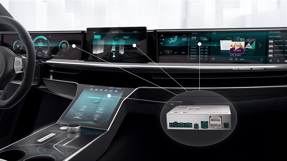 Hochleistungscomputer für Fahrzeuge von Bosch