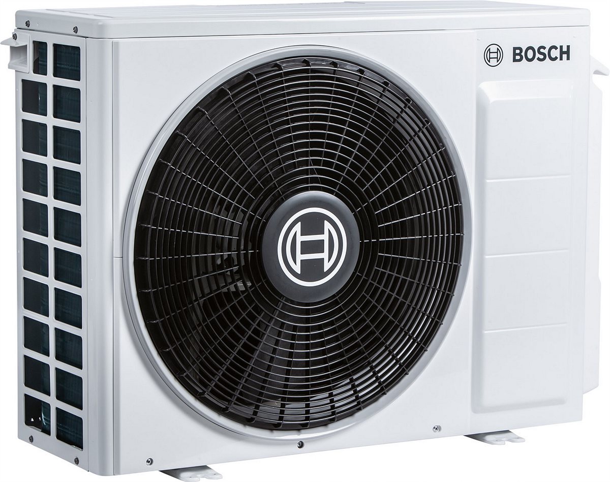 Für beste nachbarschaftliche Verhältnisse sorgt der Silent-Outdoor-Unit-Mode der Bosch-Climate 8000i9000i Außeneinheit. Schallemissionen im Außenbereich werden um bis zu vier dB(A) gesenkt. 