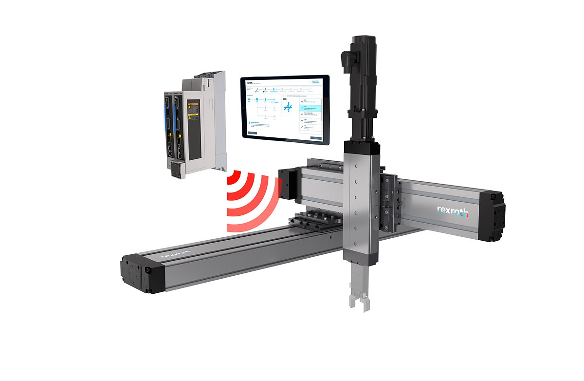 Mit dem modularen Smart Function Kit for Handling stellt Bosch Rexroth Anwendern ein sofort einsatzbereites Mechatronik-Subsystem für Handhabungsaufgaben zur Verfügung.