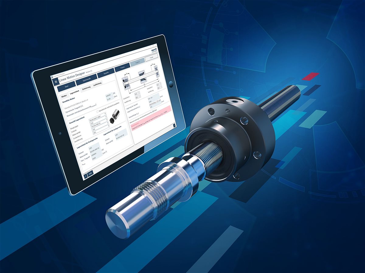 Intuitive Bedienung, zusätzliche Funktionen: Der Linear Motion Designer (LMD) ersetzt manuelle Prozesse wie Katalog-Recherchen. 