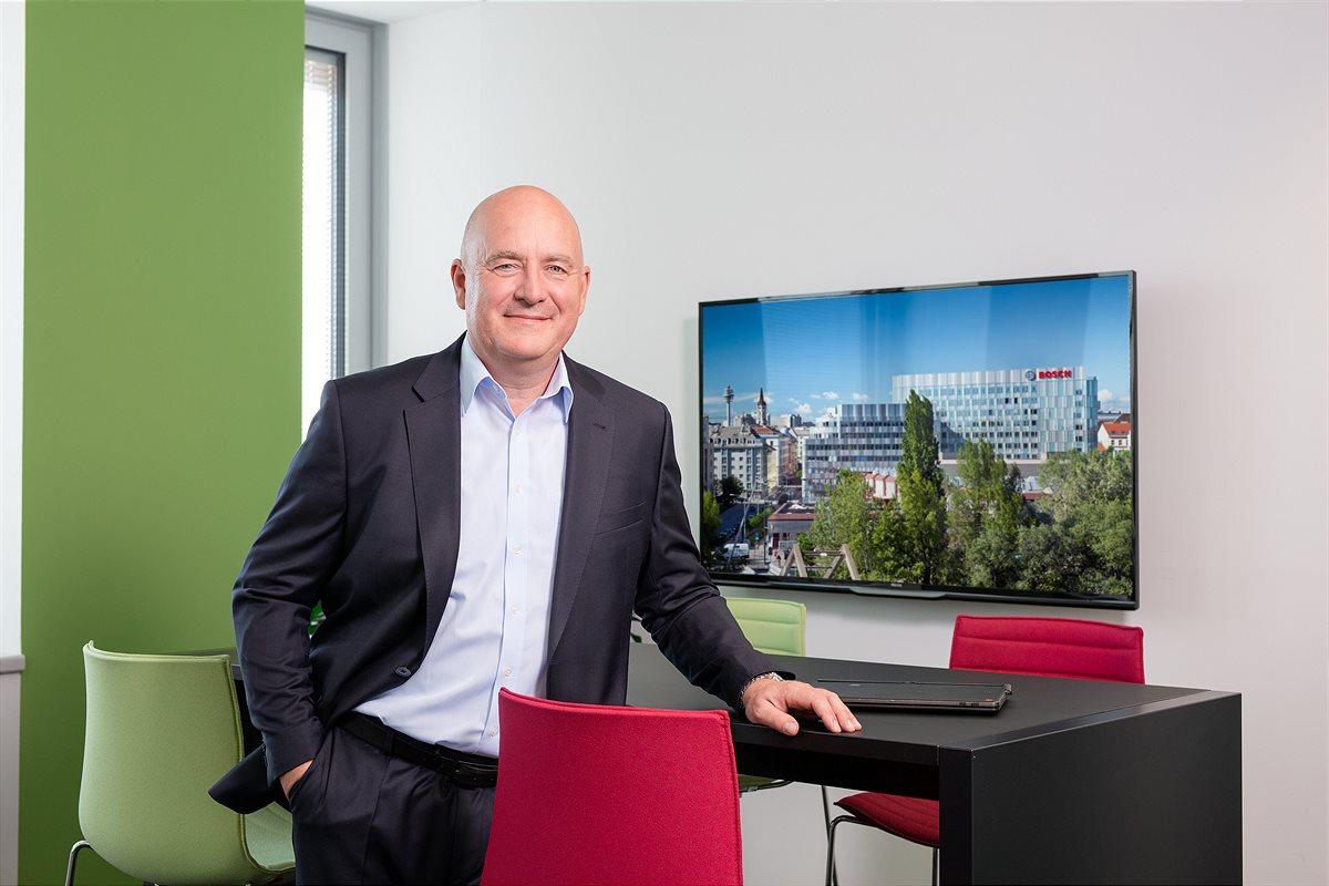 Helmut Weinwurm, Alleinvorstand der Robert Bosch AG und Repräsentant der Bosch-Gruppe in Österreich