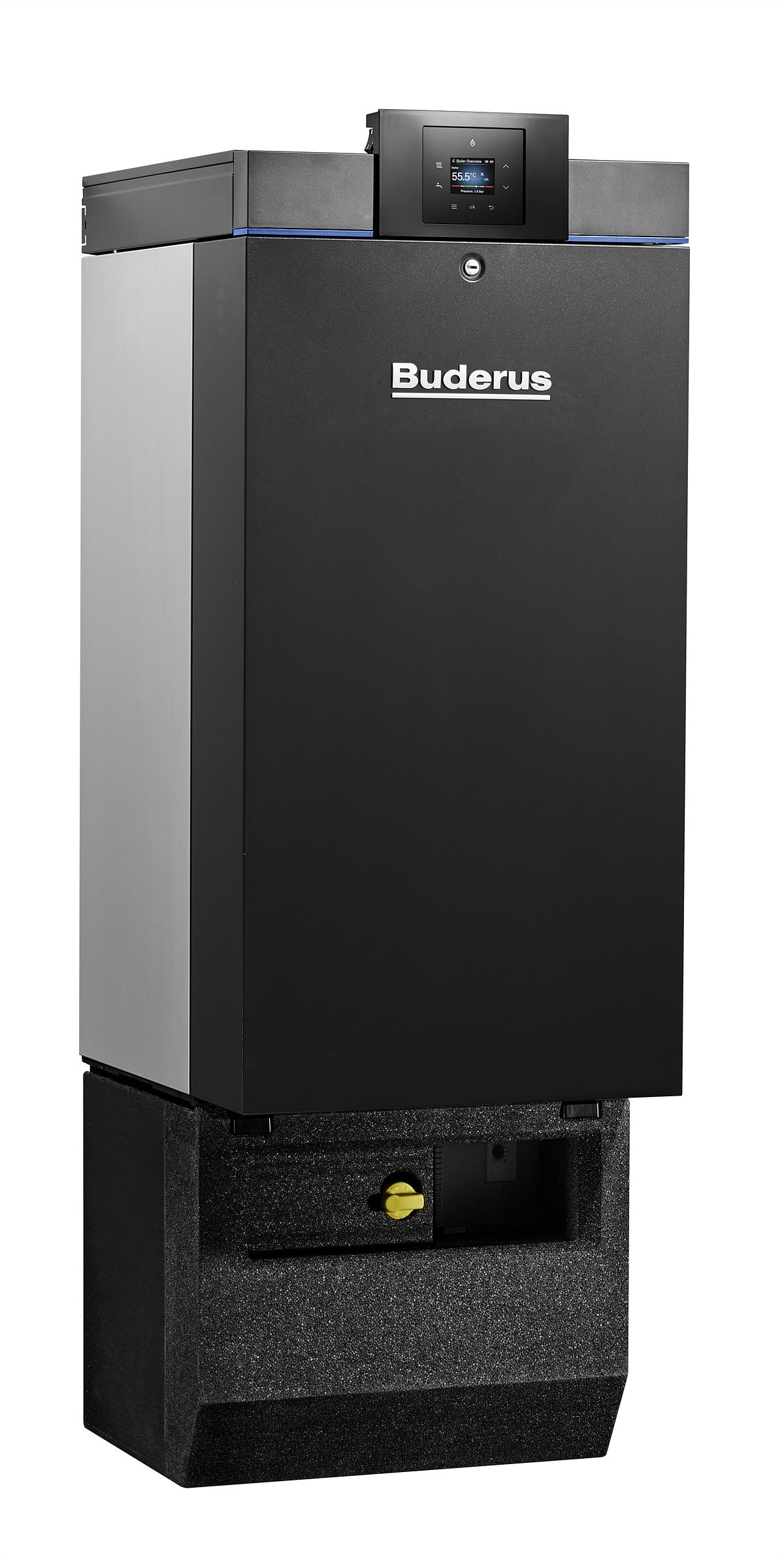Leistungsstark, kompakt und montagefreundlich: das neue Gas-Brennwertgerät Logamax plus GB272 von Buderus mit bis zu 150 kW Nennleistung.