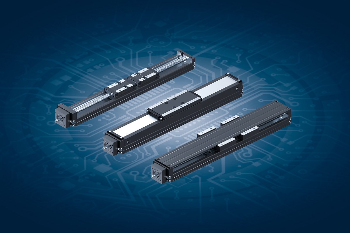 Neue Generation Präzisionsmodule PSK von Bosch Rexroth kombiniert Schnelligkeit und Dynamik mit hoher Präzision für Halbleiterfertigung und Elektronikindustrie.