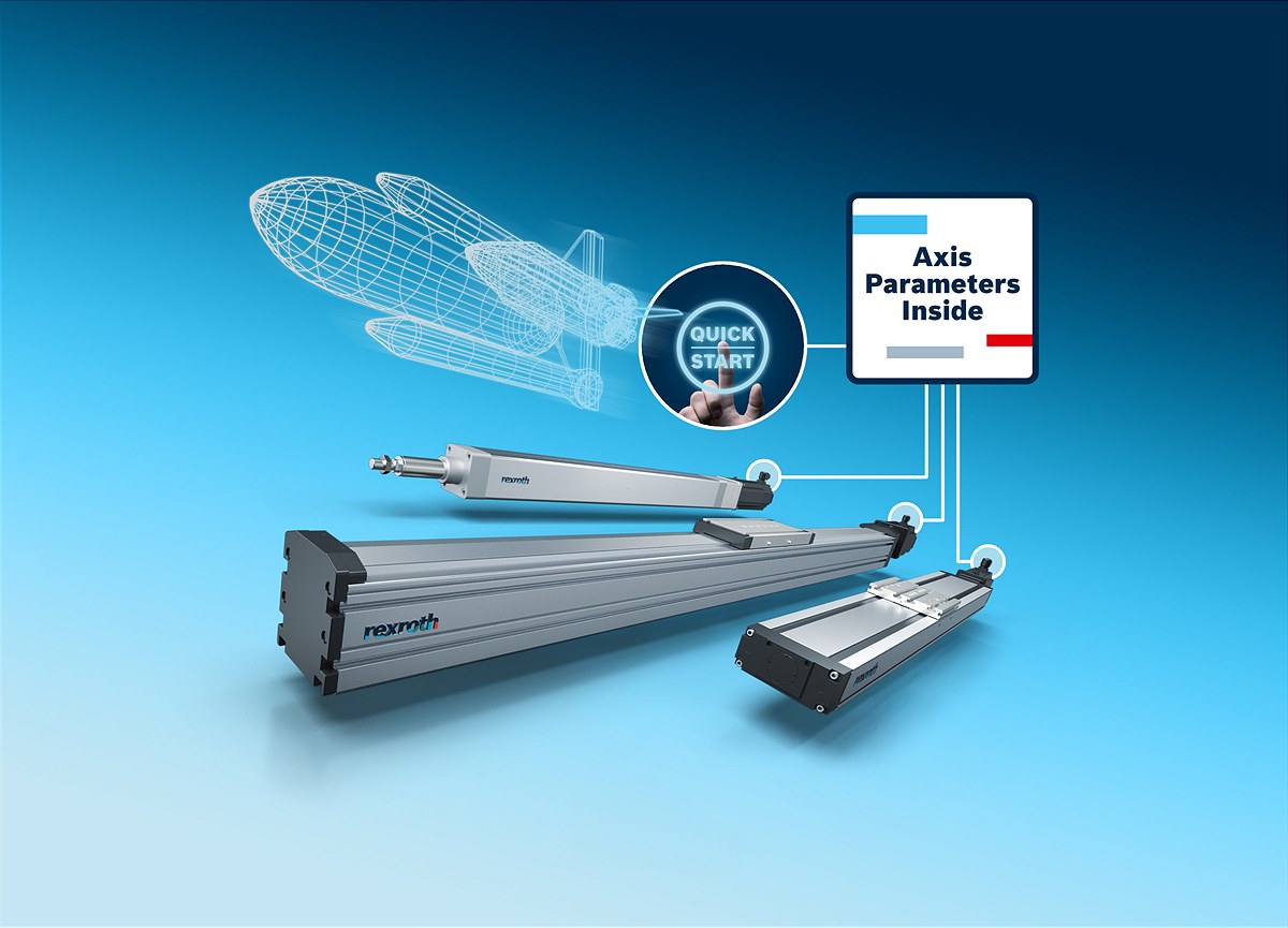 Anschließen und auslesen – noch nie wurden Parameter so schnell und sicher übermittelt. (Bildquelle: Bosch Rexroth AG)