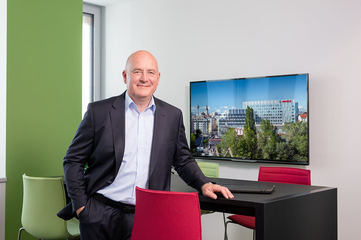 Helmut Weinwurm, Vorstandsvorsitzender der Robert Bosch AG und Repräsentant der Bosch-Gruppe in Österreich