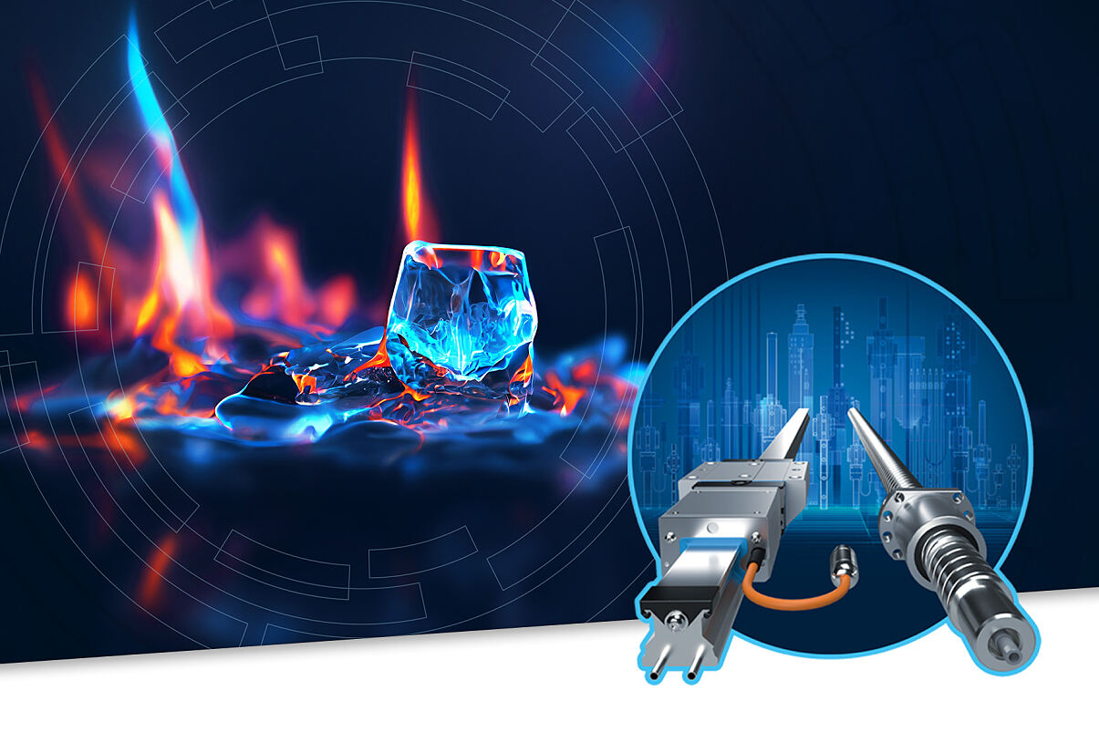 Patentierte Temperierung für Linearführungen und Gewindetriebe steigert Präzision, Leistung und Modularität von Werkzeugmaschinen