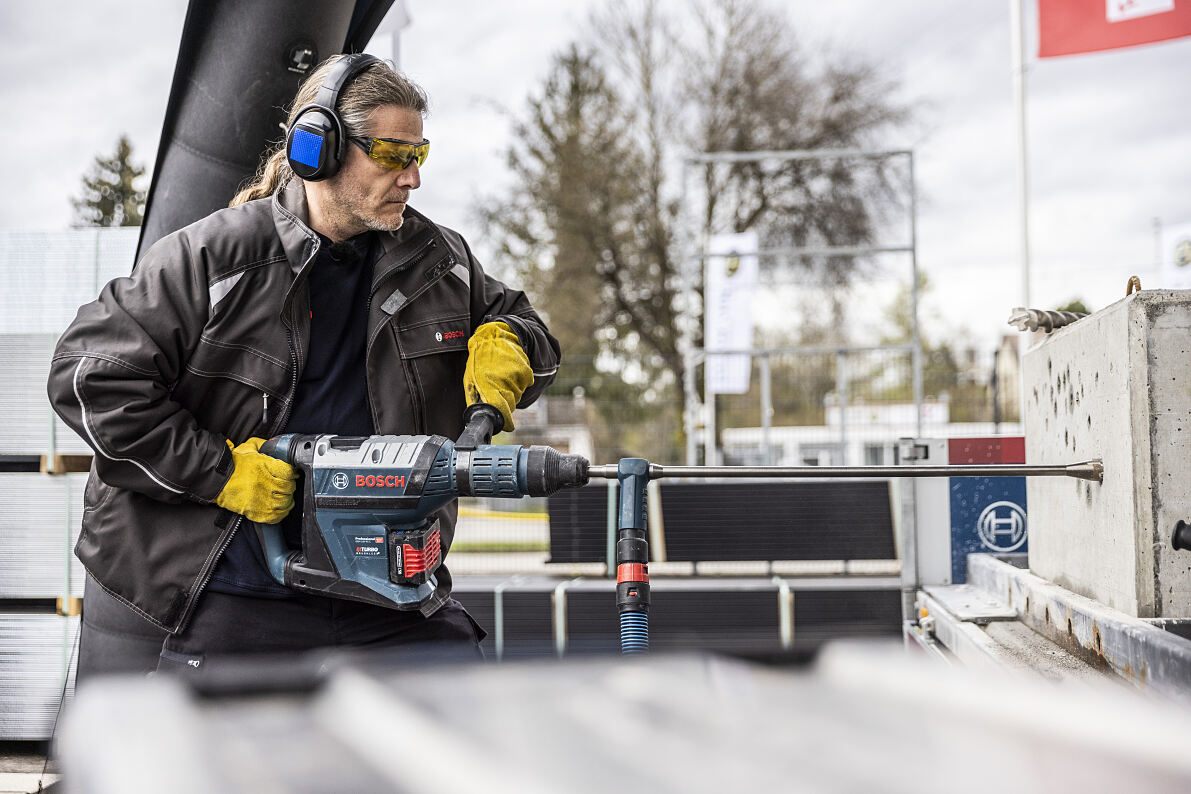 Im Vordergrund der Bosch Pro Tour Europa stehen nach wie vor Innovationen, die Profis aller Gewerke die tägliche Arbeit einfacher und sicherer machen.