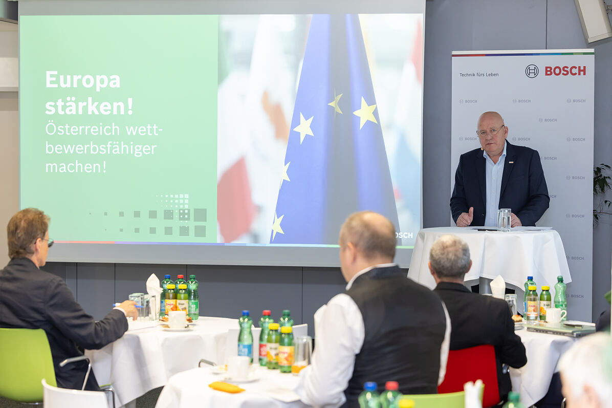 Jahres-Pressegespräch der Bosch-Gruppe in Österreich 2025