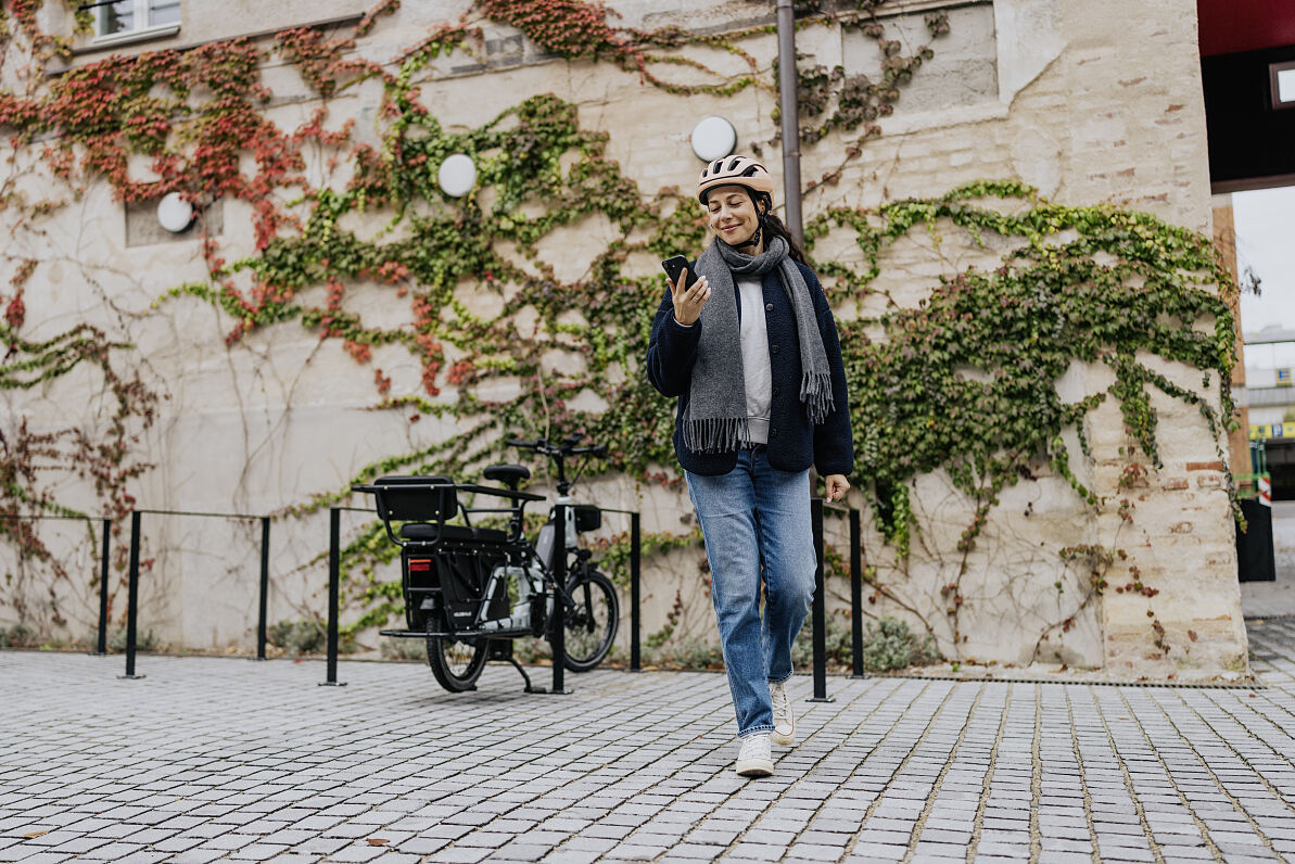 Vernetzte Diebstahlschutz-Lösungen von Bosch eBike Systems erhöhen die Sicherheit beim Abstellen des eBikes im Alltag